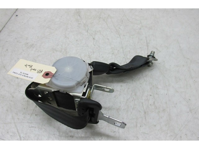 2009-2013 INFINITI G37 CONVERTIBLE OEM RIGHT REAR PASSENGER SIDE SEAT BELT