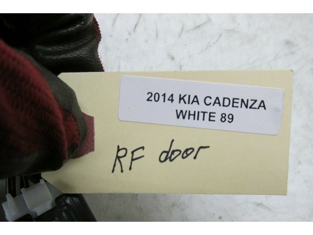 2014-2016 KIA CADENZA OEM RIGHT FRONT PASSENGER SIDE DOOR WIRING HARNESS 