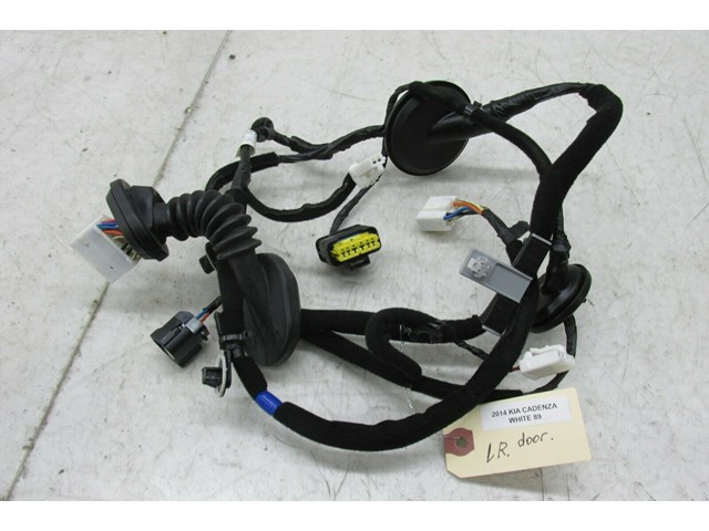 2014-2016 KIA CADENZA OEM LEFT REAR DRIVER SIDE DOOR WIRING HARNESS 