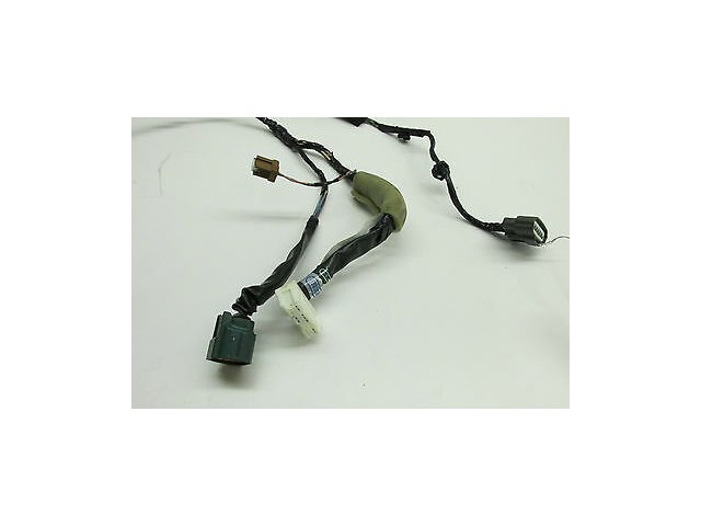 2007-2008 INFINITI G35S SEDAN OEM RIGHT REAR DOOR WIRING HARNESS PLUG CONNECTORS