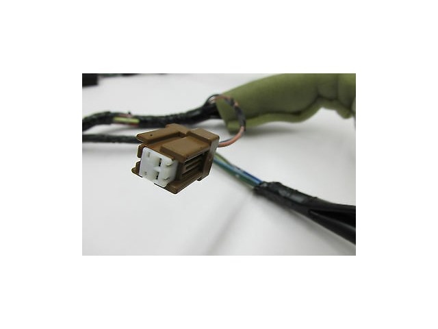 2007-2008 INFINITI G35S SEDAN OEM RIGHT REAR DOOR WIRING HARNESS PLUG CONNECTORS