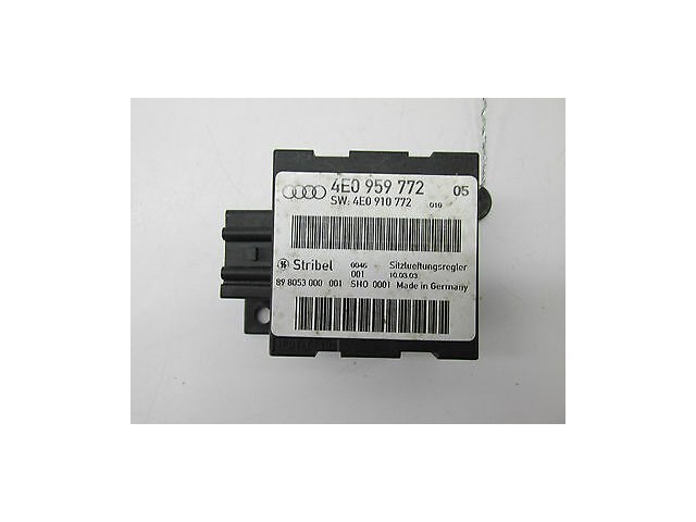 2004-2006 AUDI A8 L QUATTRO D3 OEM RIGHT FRONT VENTILATION SEAT MODULE