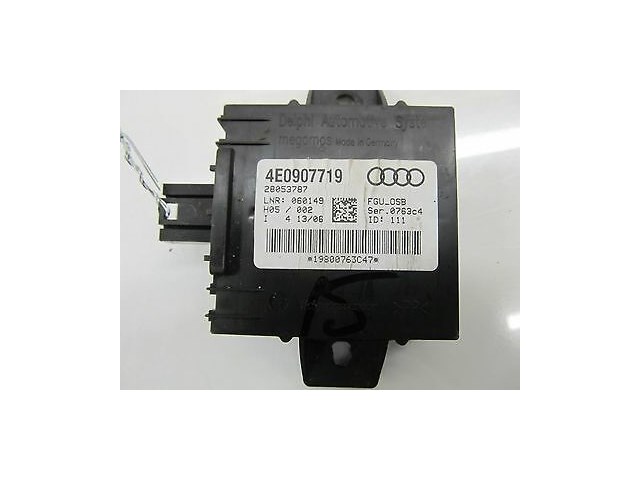  2004-2006 AUDI A8 L QUATTRO D3 OEM ANTI THEFT DEVICE / TOW AWAY ALARM MODULE 