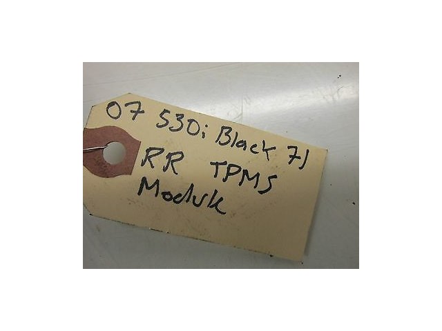 2006-2007 BMW 530I E60 OEM RIGHT REAR RDC TIRE PRESSURE TRANSMITTER MODULE UNIT