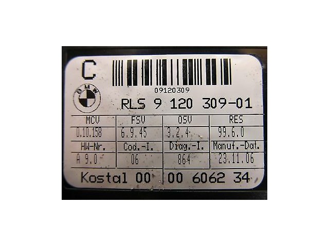 2006-2007 BMW 530I E60 OEM WINDSHIELD WIPER SYSTEM RAIN LIGHT SENSOR UNIT MODULE