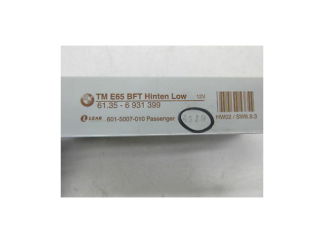 2002-2004 BMW 745LI E66 OEM RIGHT PASSENGER REAR DOOR MODULE COMPUTER