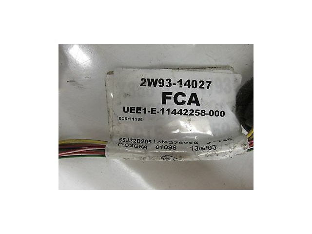 2004-2007 JAGUAR XJR X350 OEM LEFT REAR DRIVER SIDE DOOR WIRING HARNESS