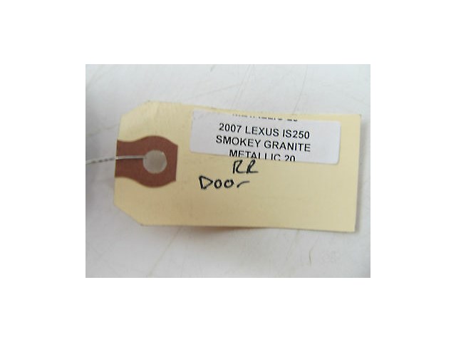 2006-2008 LEXUS IS250 XE20 OEM RIGHT REAR BACK DOOR WIRING WIRE HARNESS W/ PLUGS