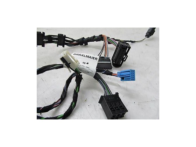 2007-2009 MERCEDES S600 W221 OEM LEFT REAR DRIVER SIDE DOOR WIRING HARNESS PLUG