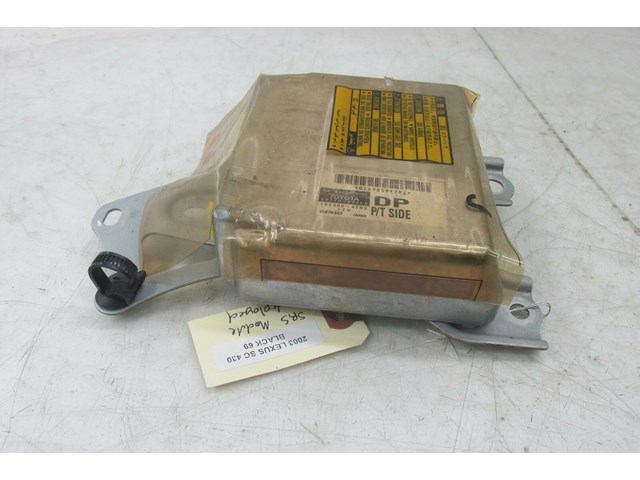  2002-2010 LEXUS SC430 Z40 OEM FRONT DASH COMPUTER SRS SENSOR MODULE (DEPLOYED)
