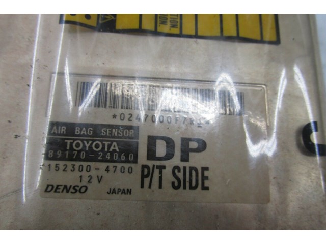  2002-2010 LEXUS SC430 Z40 OEM FRONT DASH COMPUTER SRS SENSOR MODULE (DEPLOYED)