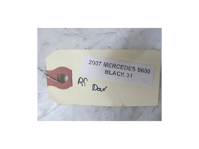 2007-2009 MERCEDES S600 W221 OEM RIGHT FRONT PASSENGER DOOR WIRING HARNESS PLUG