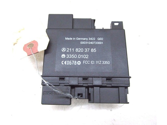 2003-2006 MERCEDES E500 W211 OEM LEFT REAR DOOR KEYLESS ENTRY MODULE 2118203785