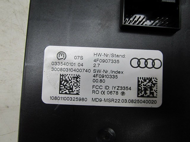 2005-2008 AUDI A6 C6 OEM RIGHT FRONT KEYLESS ENTRY CONTROL MODULE 
