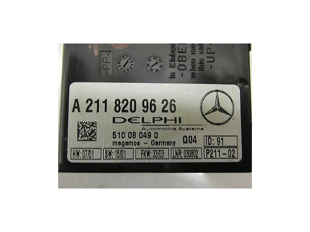 2003-2005 MERCEDES E320 WAGON W211 OEM RIGHT REAR ALARM TOWING SENSOR MODULE