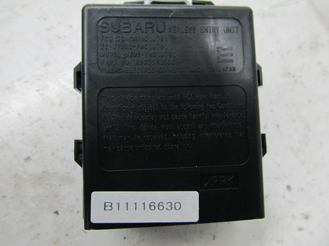2010-2014 SUBARU IMPREZA OEM LEFT REAR KEYLESS ENTRY THEFT LOCKING ECU 
