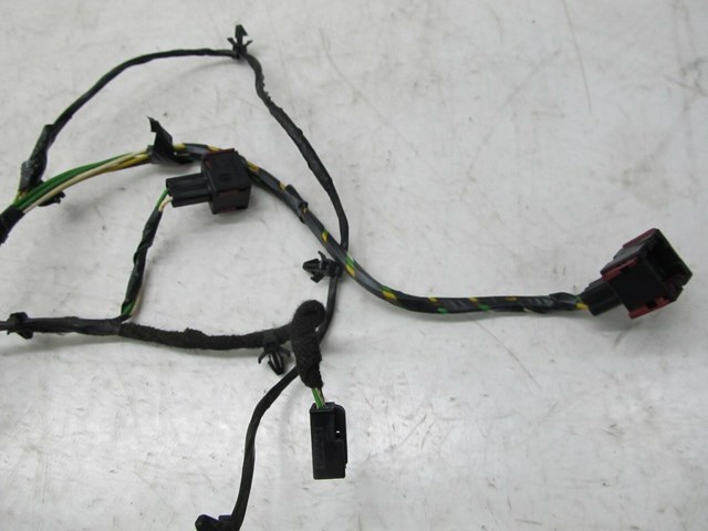 2005-2009 SAAB 9-5 OEM LEFT REAR DRIVER DOOR WIRING HARNESS PLUGS 5602966