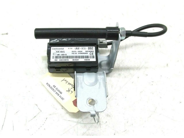  2014-2016 KIA CADENZA OEM REAR DECKLID KEYLESS ENTRY RECEIVER ASSEMBLY 