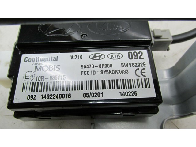  2014-2016 KIA CADENZA OEM REAR DECKLID KEYLESS ENTRY RECEIVER ASSEMBLY 