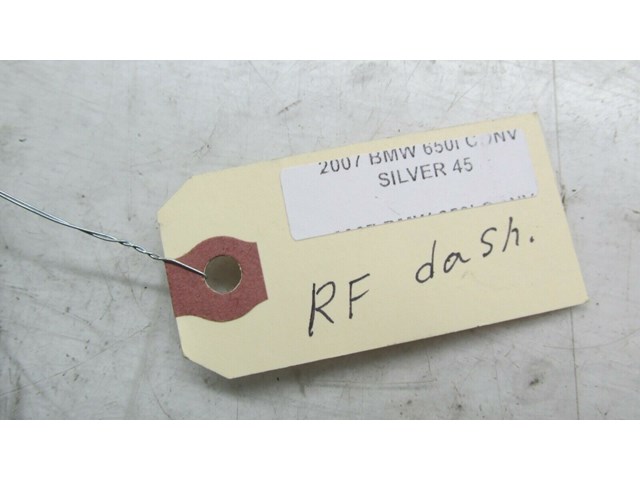 2006-2010 BMW 650i E64 E63 OEM RIGHT FRONT PASSENGER GLOVE BOX KNEE AIRBAG 