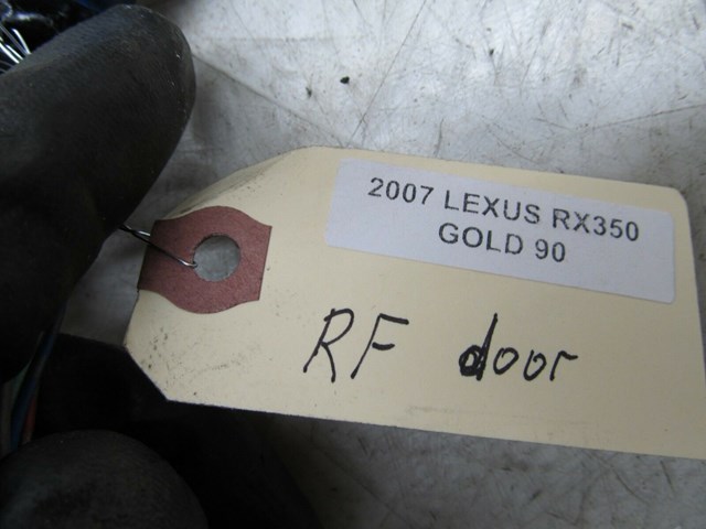  2004-2009 LEXUS RX350 RX330 OEM RIGHT FRONT DOOR WIRING HARNESS 