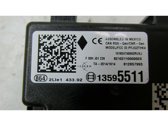 2017-2019 BUICK LACROSSE OEM KEYLESS ENTRY RECEIVER MODULE 13595511     