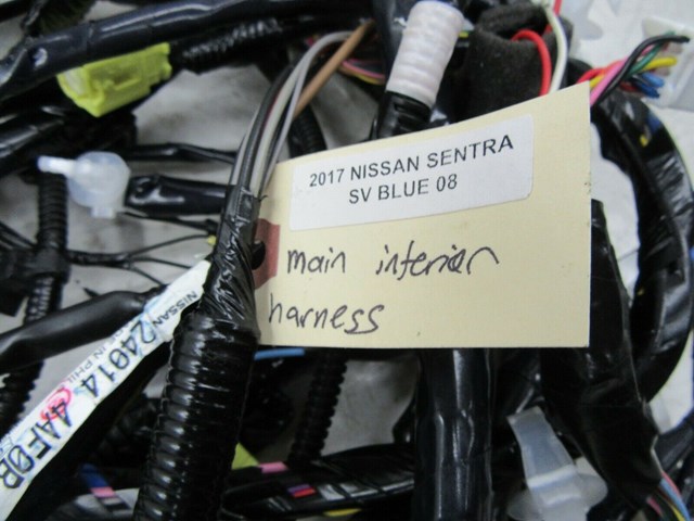 2013-2018 NISSAN SENTRA SV OEM INTERIOR BODY WIRE HARNESS 