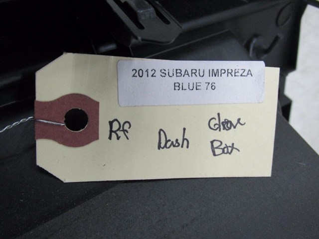 2012-2014 SUBARU IMPREZA OEM RIGHT FRONT PASSENGERS SIDE GLOVE BOX