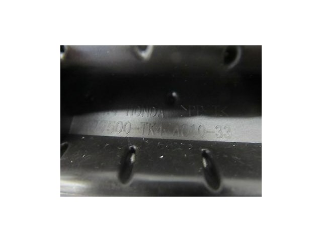 2012-2014 ACURA TL UA8 OEM RIGHT FRONT BENEATH GLOVE BOX LEATHER TRIM STRIP