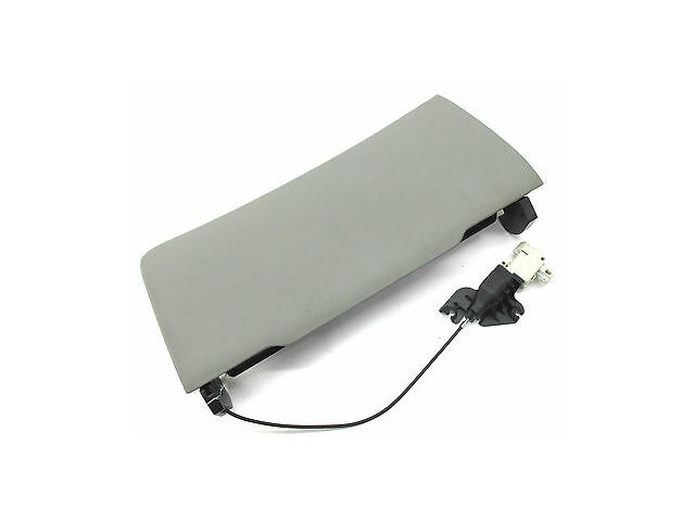2005-2007 AUDI A6 QUATTRO C6 OEM GLOVE BOX LID COVER COMPARTMENT GRAY LEATHER