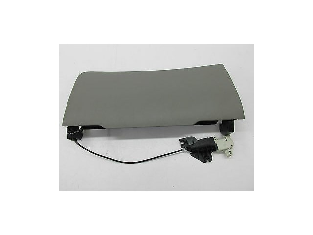 2005-2007 AUDI A6 QUATTRO C6 OEM GLOVE BOX LID COVER COMPARTMENT GRAY LEATHER