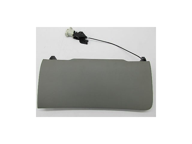 2005-2007 AUDI A6 QUATTRO C6 OEM GLOVE BOX LID COVER COMPARTMENT GRAY LEATHER