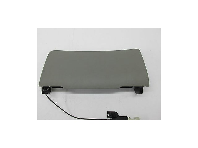 2005-2007 AUDI A6 QUATTRO C6 OEM GLOVE BOX LID COVER COMPARTMENT GRAY LEATHER
