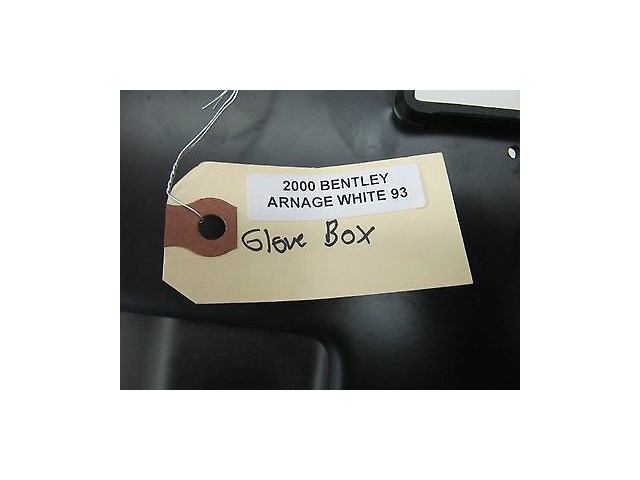 1998-2004 BENTLEY ARNAGE OEM RIGHT FRONT LHD GLOVE BOX COMPARTMENT LINER BARLEY