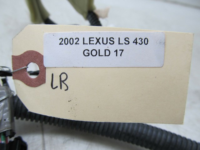   2001-2006 LEXUS LS430 OEM LEFT REAR DOOR WIRING HARNESS 82154 50040