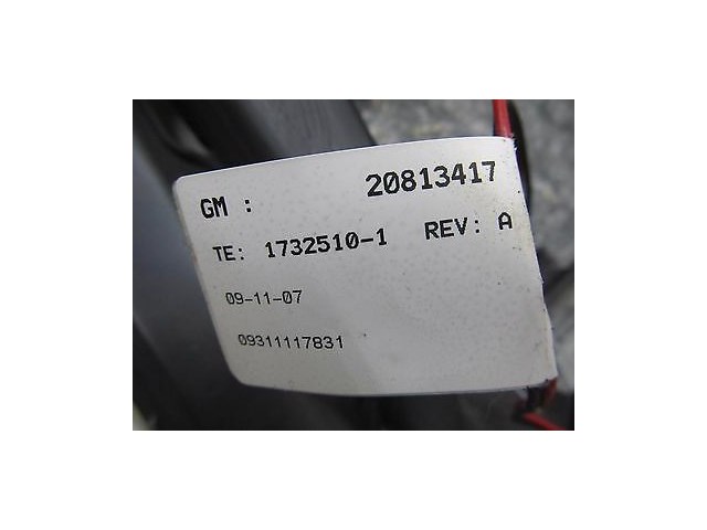 2010-2015 CADILLAC SRX OEM RIGHT DASH UNDER GLOVE BOX LIGHT 20813417