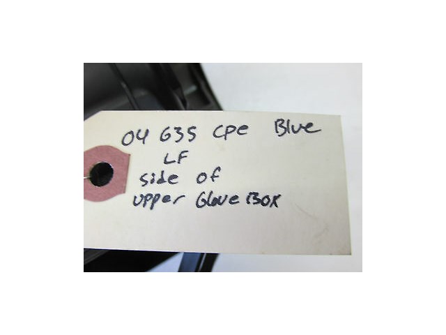 2003-2004 INFINITI G35 COUPE OEM LEFT FRONT OF GLOVE BOX DASH SIDE AIR AC VENT