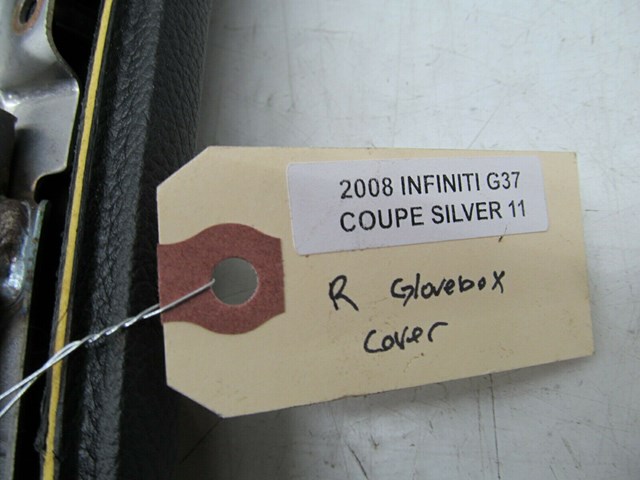2008-2015 INFINITI G37 Q60 OEM RIGHT FRONT GLOVE BOX COVER LID 