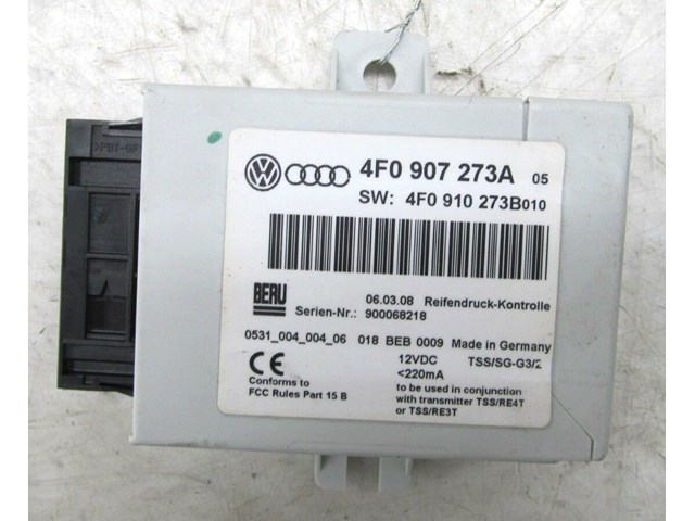 2005-2008 AUDI A6 C6 OEM RIGHT FRONT TPS TIRE PRESSURE SENSOR MONITOR MODULE 