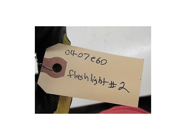 2004-2007 BMW 530i E60 OEM GLOVE BOX EMERGENCY LIGHT RECHARGEABLE FLASHLIGHT #2