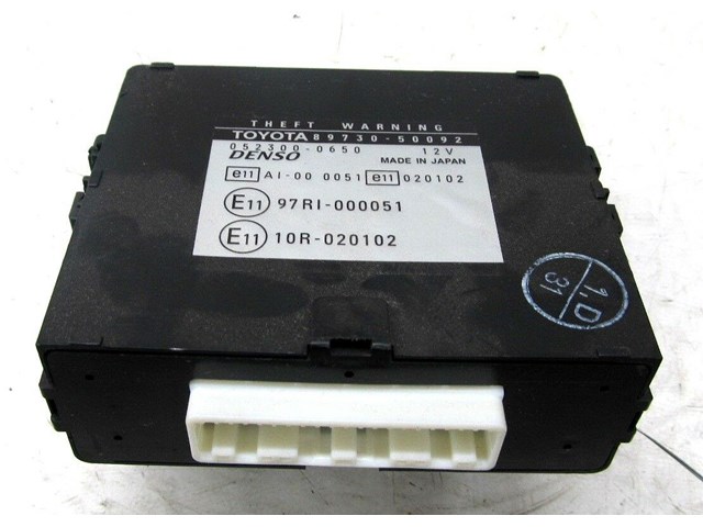 2001-2006 LEXUS LS430 OEM FRONT DASH THEFT WARNING MODULE 