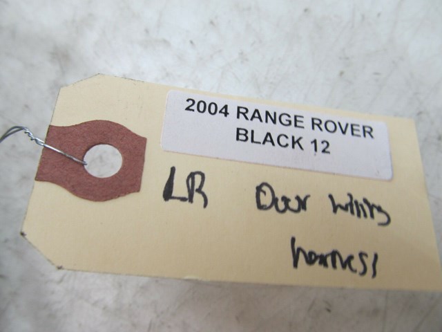  2003-2006 RANGE ROVER HSE OEM LEFT REAR DOOR WIRING HARNESS 