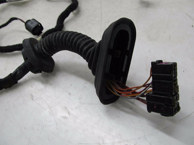 2004-2008 AUDI A8L W12 OEM RIGHT REAR PASSENGER DOOR WIRING HARNESS 4E0971687BM