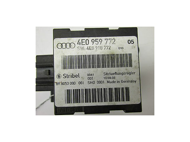 2004-2006 AUDI A8 L QUATTRO D3 OEM LEFT FRONT VENTILATION SEAT MODULE