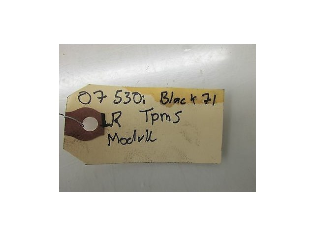 2006-2007 BMW 530I E60 OEM LEFT REAR RDC TIRE PRESSURE TRANSMITTER MODULE UNIT