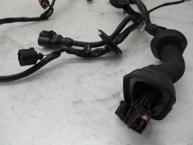 2004-2008 AUDI A8L W12 OEM LEFT FRONT DOOR WIRING HARNESS 4E0971029BC