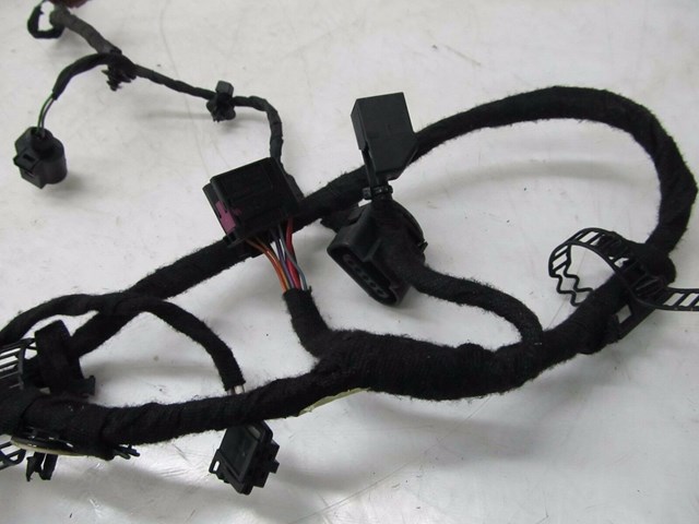 2004-2008 AUDI A8L W12 OEM LEFT FRONT DOOR WIRING HARNESS 4E0971029BC