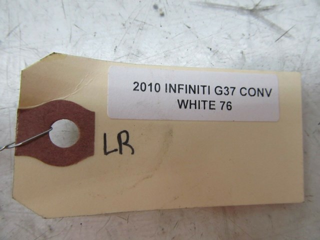 2009-2013 INFINITI G37 CONVERTIBLE OEM LEFT REAR MODULE 28574 JJ51A