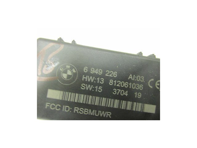 2004-2005 BMW 645CI E63 OEM RIGHT REAR ANTITHEFT DWA ALARM SYSTEM CONTROL MODULE