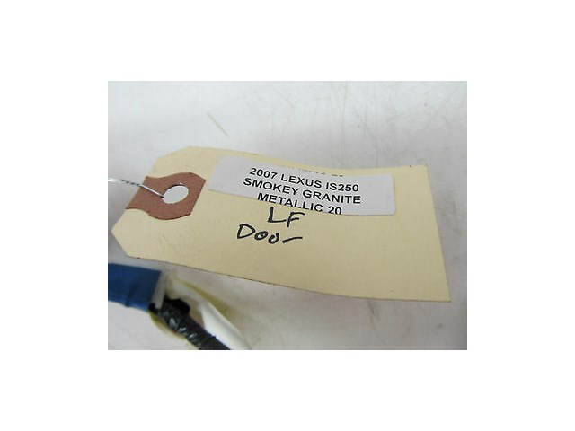 2006-2008 LEXUS IS250 XE20 OEM LEFT FRONT DOOR WIRING WIRE HARNESS W/ PLUGS